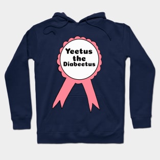 Yeetus the Diabeetus Ribbon - Salmon Hoodie